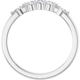 14K White Gold 1/5 CTW Lab-Grown Diamond Anniversary Band