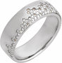 14K White Gold 1/10 CTW Lab-Grown Diamond Anniversary Band