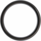 Black Tungsten 7 mm Comfort-Fit Half Round Band Size 8.5
