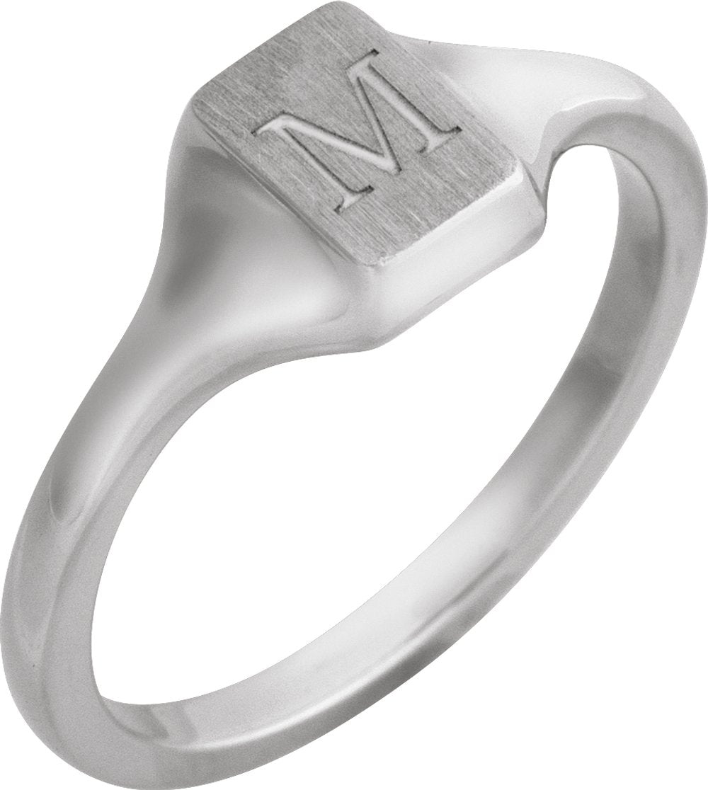 Sterling Silver Signet Ring