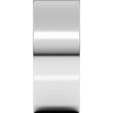 Platinum 8 mm Ultra-Lightweight Comfort-Fit Flat Band Size 9.5