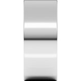 10K White Gold 8 mm Ultra-Lightweight Comfort-Fit Flat Band