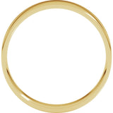14K Yellow Gold 5 mm Ultra-Lightweight Comfort-Fit Flat Band