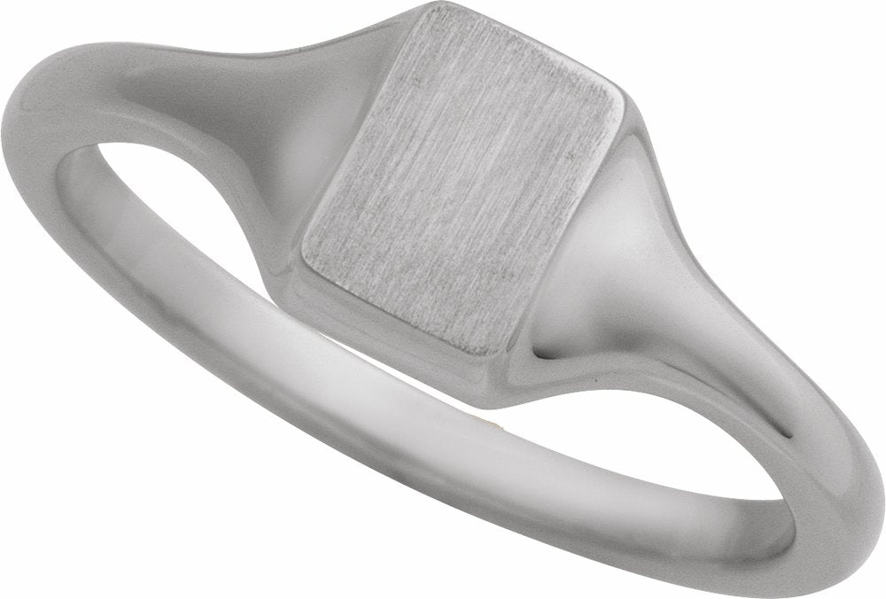 Sterling Silver Signet Ring