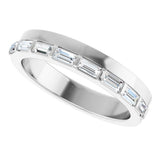 14K White Gold 1/3 CTW Lab-Grown Diamond Anniversary Band