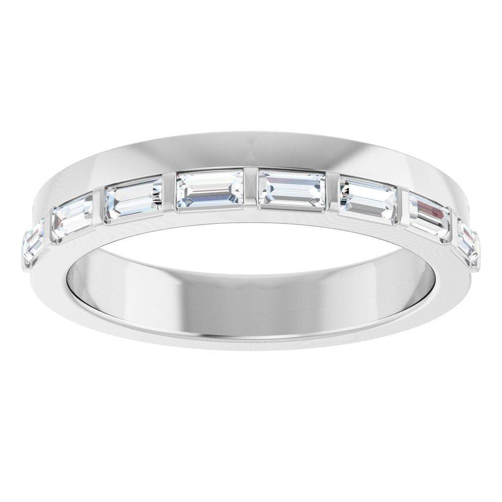 14K White Gold 1/3 CTW Lab-Grown Diamond Anniversary Band