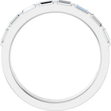 14K White Gold 1/3 CTW Lab-Grown Diamond Anniversary Band