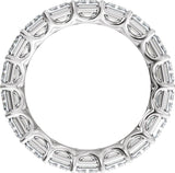 14K White Gold 8 7/8 CTW Lab-Grown Diamond Low Profile Eternity Band