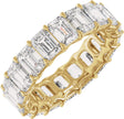 14K Yellow Gold 9 1/3 CTW Lab-Grown Diamond Low Profile Eternity Band