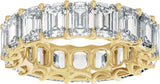 14K Yellow Gold 8 7/8 CTW Lab-Grown Diamond Low Profile Eternity Band