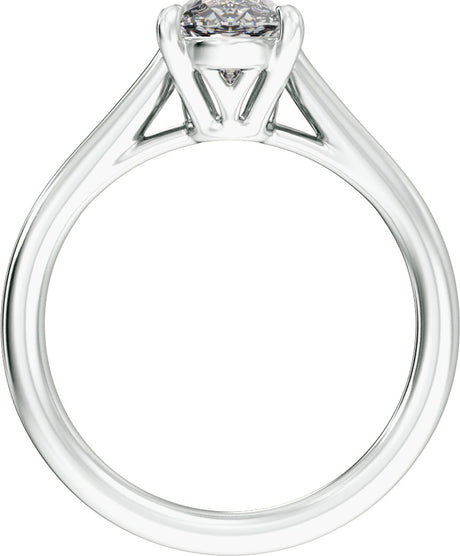 Platinum 2 CTW Lab-Grown Diamond Engagement Ring