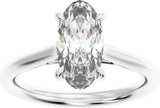 Platinum 2 CTW Lab-Grown Diamond Engagement Ring