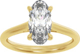 14K Yellow Gold 2 CTW Lab-Grown Diamond Engagement Ring