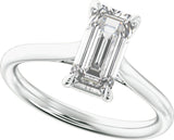 Platinum 2 CTW Lab-Grown Diamond Engagement Ring