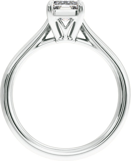 Platinum 2 CTW Lab-Grown Diamond Engagement Ring