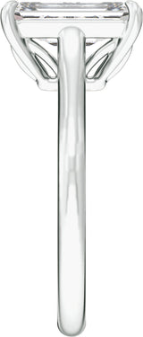 14K White Gold 2 CTW Lab-Grown Diamond Engagement Ring