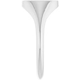 Sterling Silver Oval Signet Ring