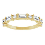 14K Yellow Gold 5/8 CTW Lab-Grown Diamond Anniversary Band