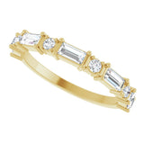 14K Yellow Gold 5/8 CTW Lab-Grown Diamond Anniversary Band