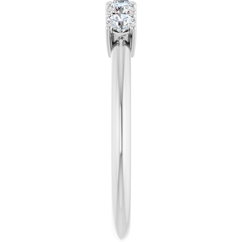 14K White Gold 1/3 CTW Lab-Grown Diamond Anniversary Band