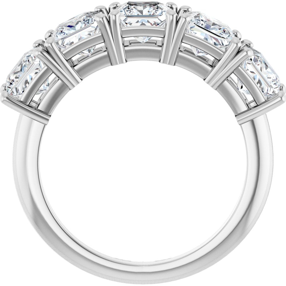 14K White Gold 2 5/8 CTW Lab-Grown Diamond Anniversary Band