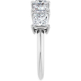 14K White Gold 2 5/8 CTW Lab-Grown Diamond Anniversary Band