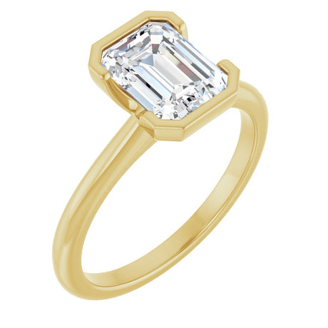 14K Yellow Gold 1 3/4 CTW Lab-Grown Diamond Engagement Ring