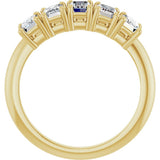 14K Yellow Gold 1 7/8 CTW Lab-Grown Diamond Anniversary Band