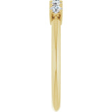 14K Yellow Gold 1/3 CTW Lab-Grown Diamond Anniversary Band
