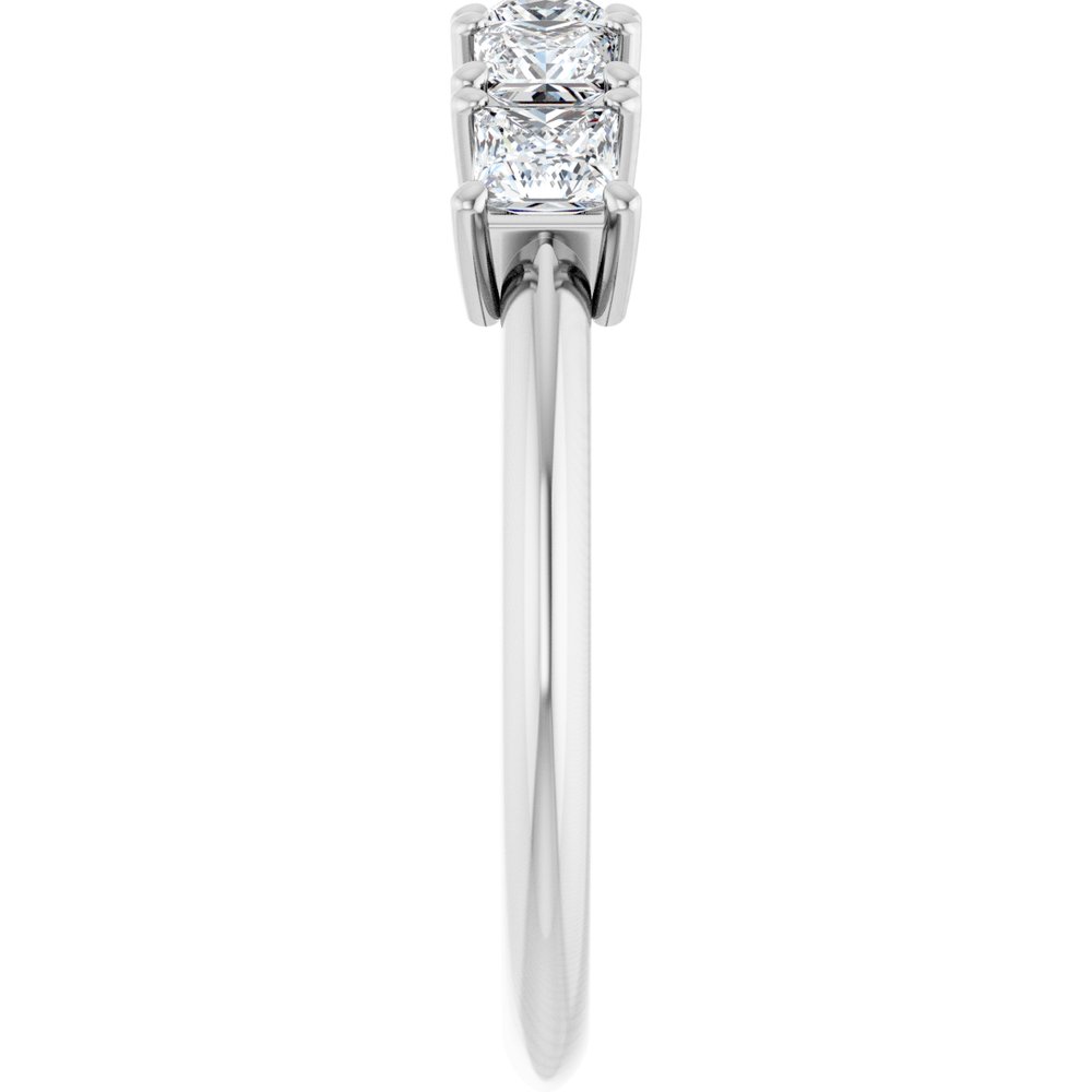 14K White Gold 3/4 CTW Lab-Grown Diamond Anniversary Band