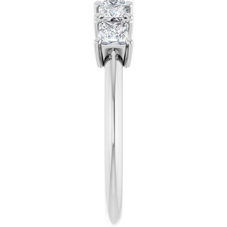 14K White Gold 3/4 CTW Lab-Grown Diamond Anniversary Band