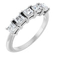 14K White Gold 3/4 CTW Lab-Grown Diamond Anniversary Band