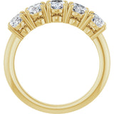 14K Yellow Gold 2 CTW Lab-Grown Diamond Anniversary Band