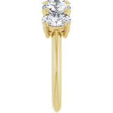 14K Yellow Gold 2 CTW Lab-Grown Diamond Anniversary Band