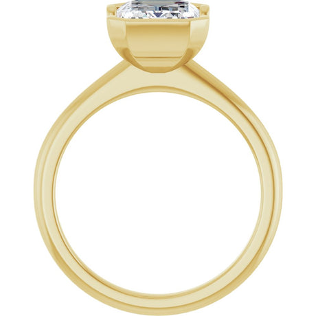 14K Yellow Gold 2 1/2 CTW Lab-Grown Diamond Engagement Ring