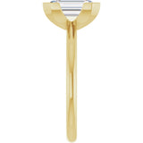 14K Yellow Gold 2 1/2 CTW Lab-Grown Diamond Engagement Ring