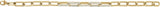 14K Yellow Gold 1 1/2 CTW Lab-Grown Diamond Paperclip-Style 7" Bracelet