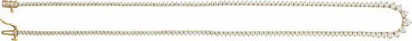 14K Yellow Gold 6 5/8 CTW Lab-Grown Diamond 16 1/2" Line Necklace