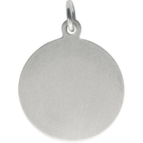 Sterling Silver St. Michael Medal Pendant
