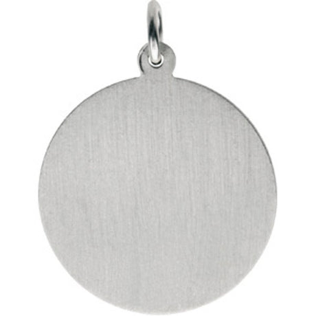 Sterling Silver St. Michael Medal Pendant