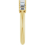 14K Yellow Gold 1/2 CTW Natural Diamond Anniversary Band