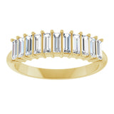 14K Yellow Gold 3/4 CTW Natural Diamond Anniversary Band