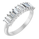 14K White Gold 5/8 CTW Lab-Grown Diamond Anniversary Band