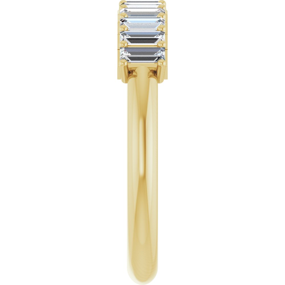 14K Yellow Gold 1/2 CTW Lab-Grown Diamond Anniversary Band