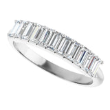 14K White Gold 1/2 CTW Lab-Grown Diamond Anniversary Band