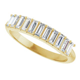 14K Yellow Gold 1/2 CTW Lab-Grown Diamond Anniversary Band
