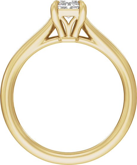 14K Yellow Gold 2 CTW Lab-Grown Diamond Engagement Ring