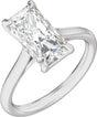 14K White Gold 2 CTW Lab-Grown Diamond Engagement Ring