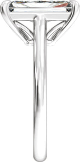 Platinum 2 CTW Lab-Grown Diamond Engagement Ring