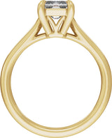 14K Yellow Gold 3 CTW Lab-Grown Diamond Engagement Ring